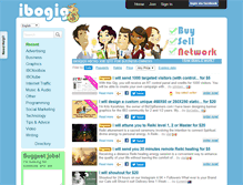 Tablet Screenshot of ibogigs.com